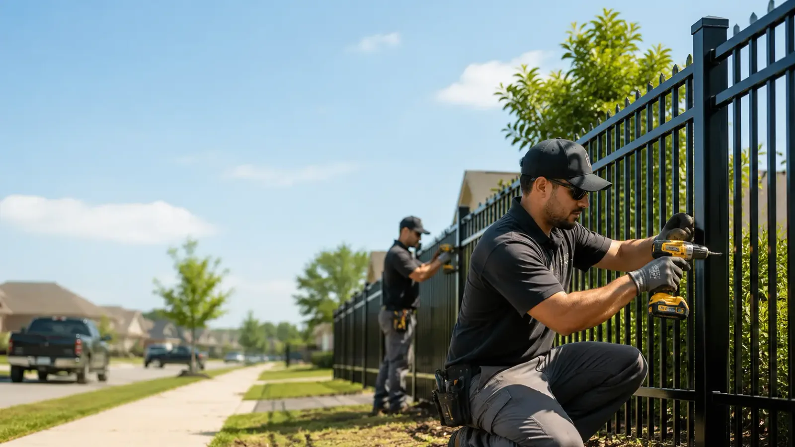 Metal Fence Installation in Darwin, MN